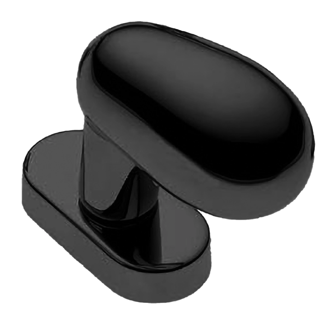 Ручка оконная UOVO W1 NERO, цвет - черный фото купить Киров