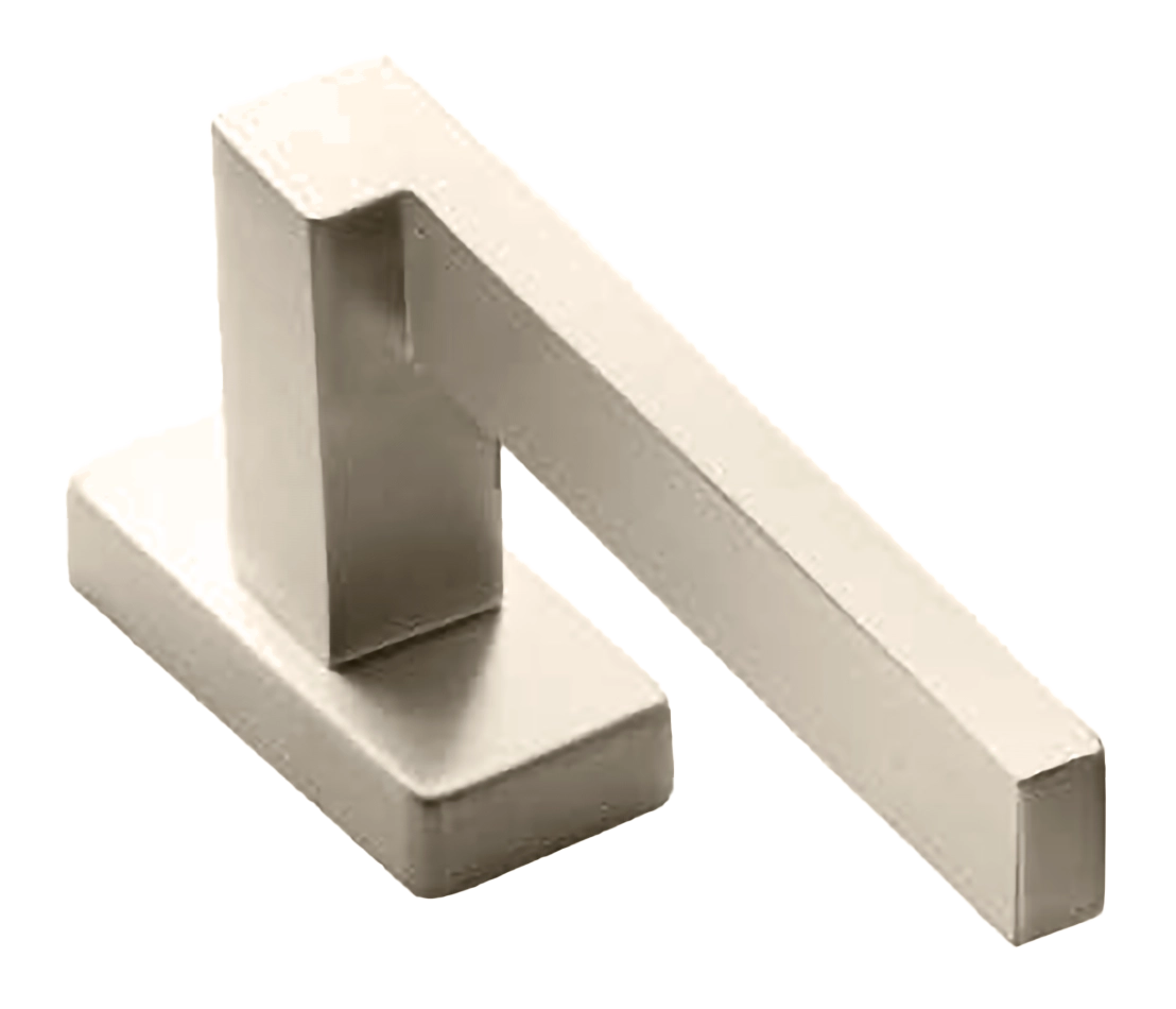 Ручка оконная STONE W1 NIS, цвет - матовый никель фото 1 Ручка оконная STONE W1 NIS, цвет - матовый никель фото купить Киров