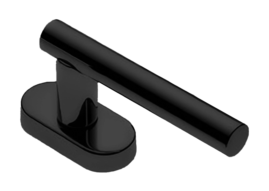 Ручка оконная CALLA W1 NERO, цвет - черный фото купить Киров