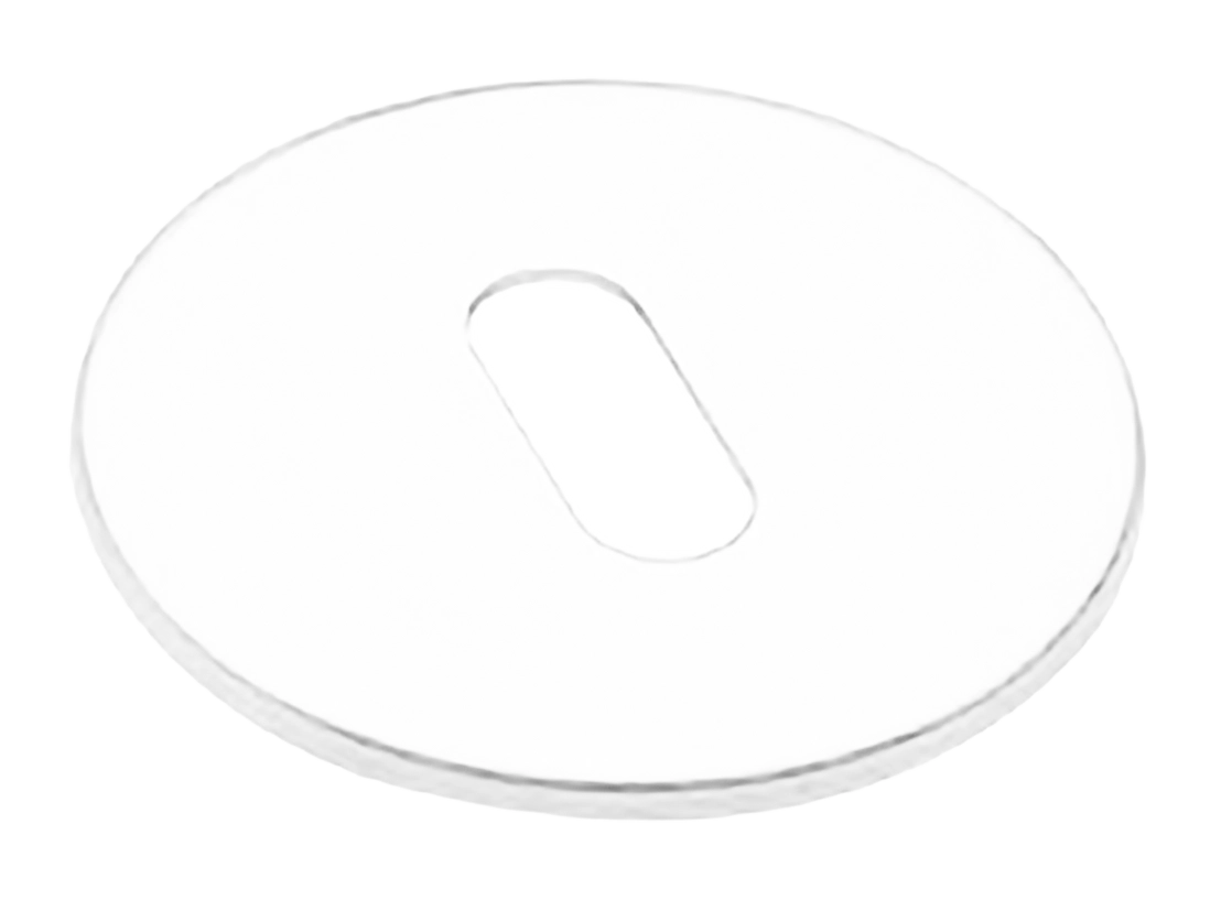 Накладка на ключевой цилиндр LUX-FK-R5 BIA на круглой розетке под ключ буратино, цвет - белый фото 1 Накладка на ключевой цилиндр LUX-FK-R5 BIA на круглой розетке под ключ буратино, цвет - белый фото купить Киров