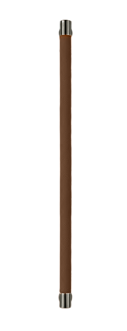 Ручка-скоба HIDE LEATHER PH/B ANT/TESTA DI MORO, цвет - антрацит/темно-коричневый фото 1 Ручка-скоба HIDE LEATHER PH/B ANT/TESTA DI MORO, цвет - антрацит/темно-коричневый фото купить Киров