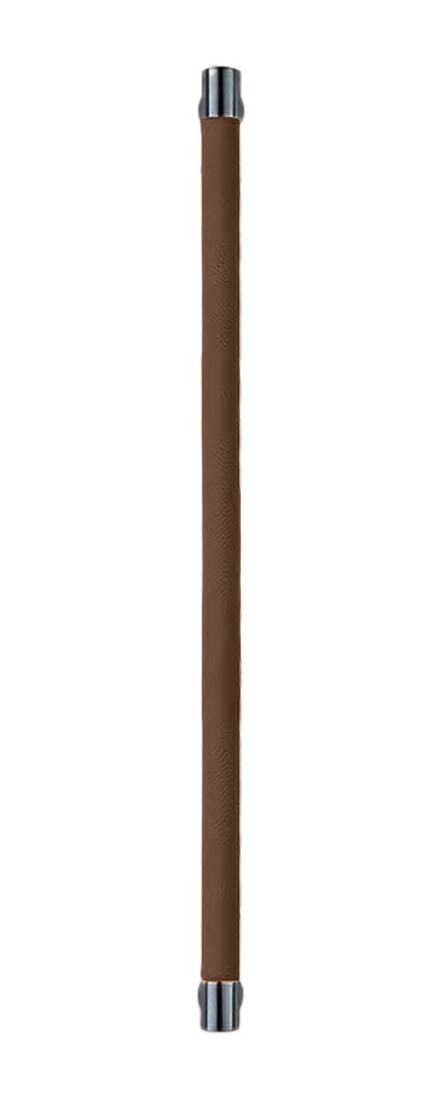 Ручка-скоба HIDE LEATHER PH/A NERO/TESTA DI MORO, цвет - черный/темно-коричневый фото 1 Ручка-скоба HIDE LEATHER PH/A NERO/TESTA DI MORO, цвет - черный/темно-коричневый фото купить Киров