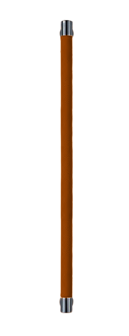 Ручка-скоба HIDE LEATHER PH/A NERO/CUOIO, цвет - черный/светло-коричневый фото 1 Ручка-скоба HIDE LEATHER PH/A NERO/CUOIO, цвет - черный/светло-коричневый фото купить Киров