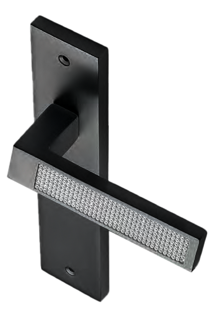 Ручка на планке DOLCE VITA PL NERO, цвет черный фото 2 Ручка на планке DOLCE VITA PL NERO, цвет черный фото купить в Кирове