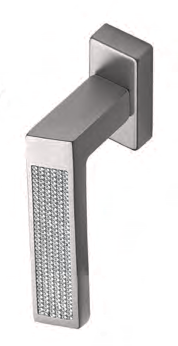 Ручка оконная DOLCE VITA W1 NIN с 4-х позицион. механизмом, цвет черный никель фото купить в Кирове