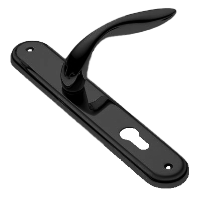 LEON PL NERO, ручка на планке, цвет - черный фото купить в Кирове