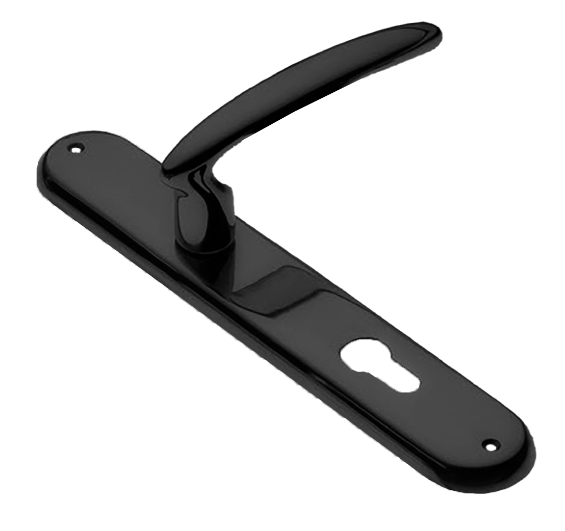 FLAMINGO PL NERO, ручка на планке, цвет - черный фото купить в Кирове