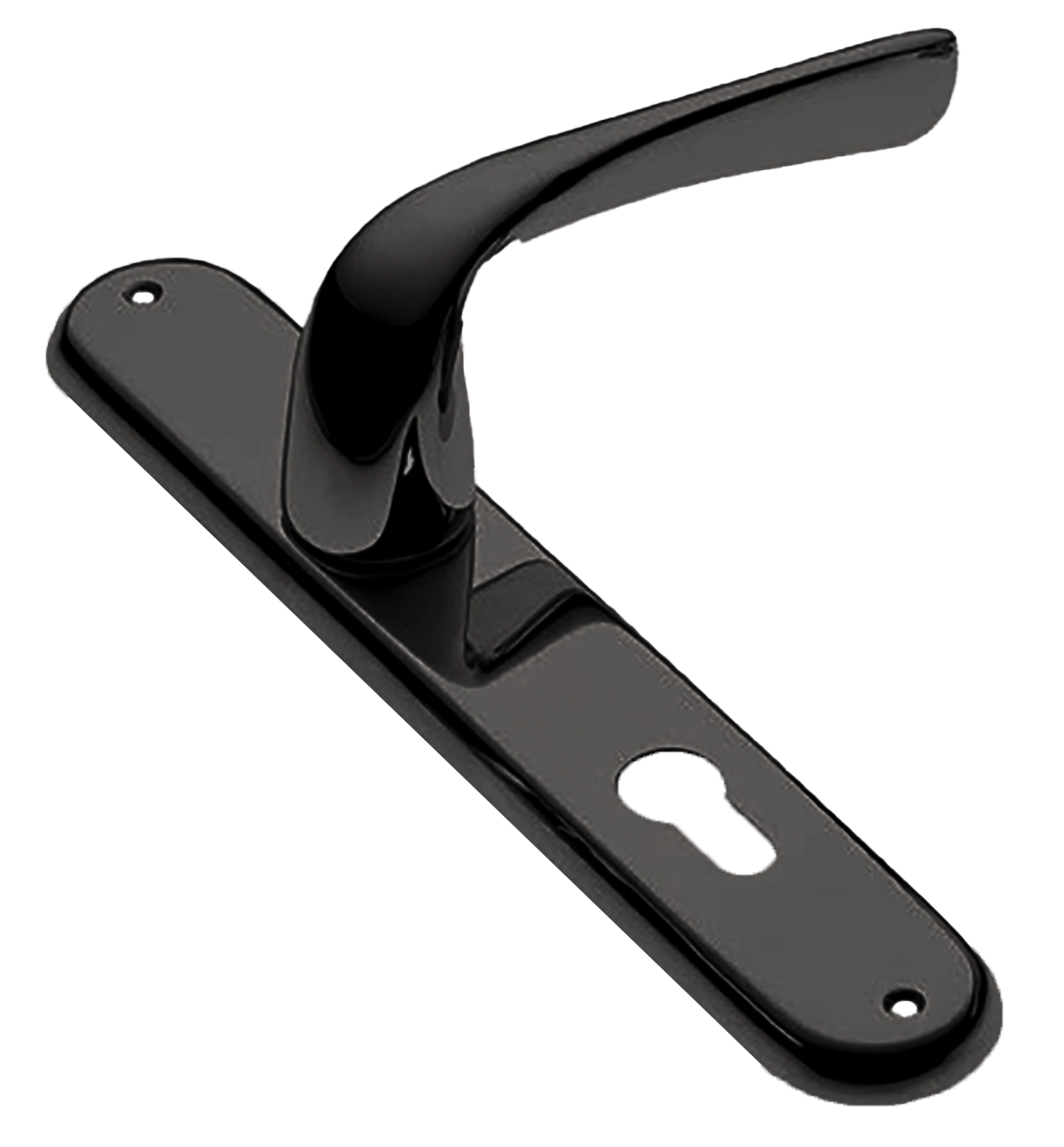 Ручка дверная на планке LE MANS PL NIN, цвет черный никель, латунь фото купить в Кирове