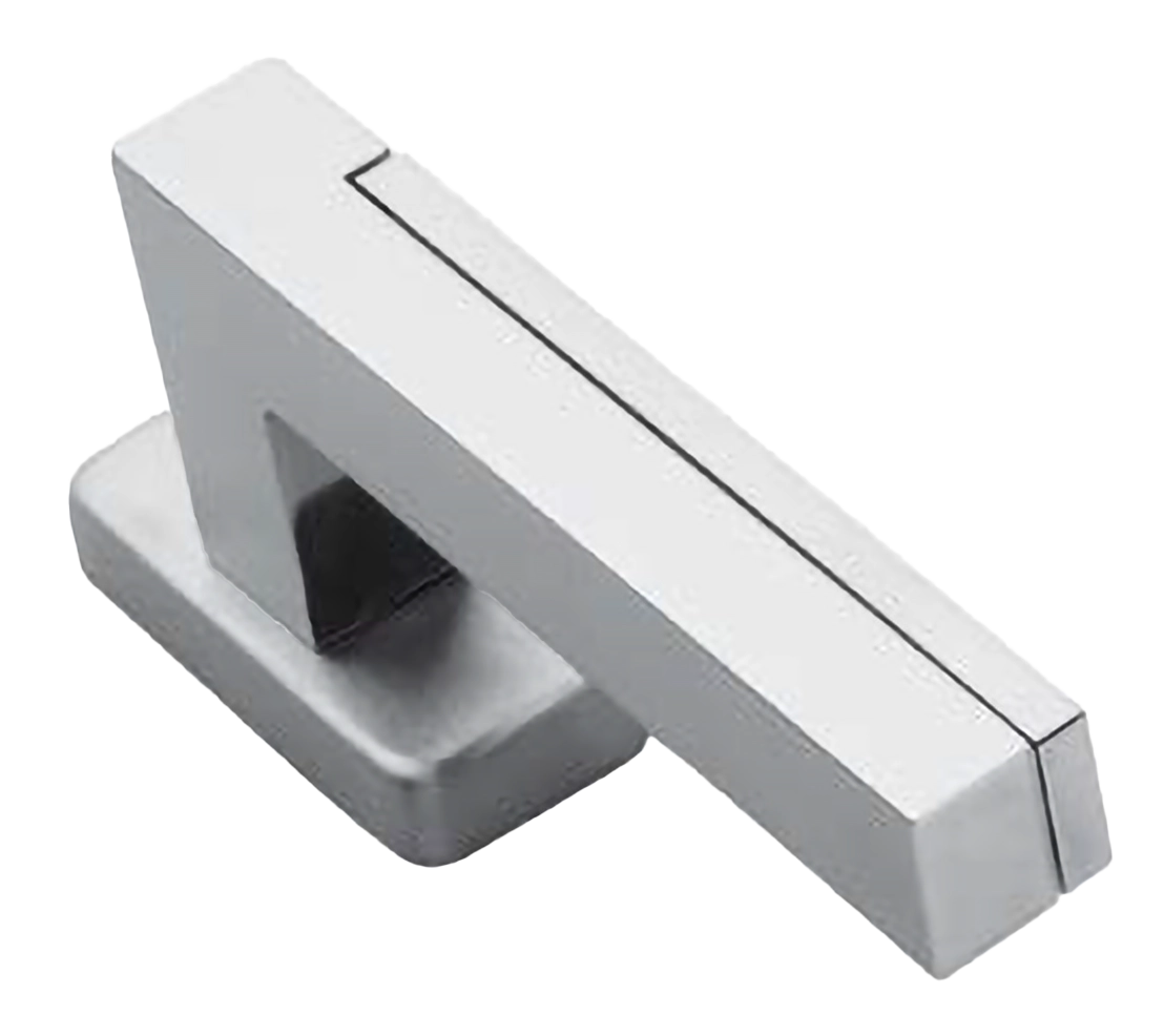 Ручка оконная ISLAND W1 CRO на прямоугольной розетке, цвет хром, латунь фото купить в Кирове