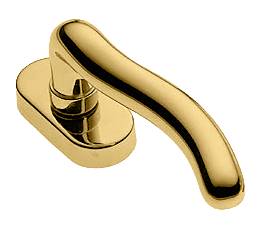 Ручка оконная SNAKE W1 OTL, цвет - золото фото купить в Кирове