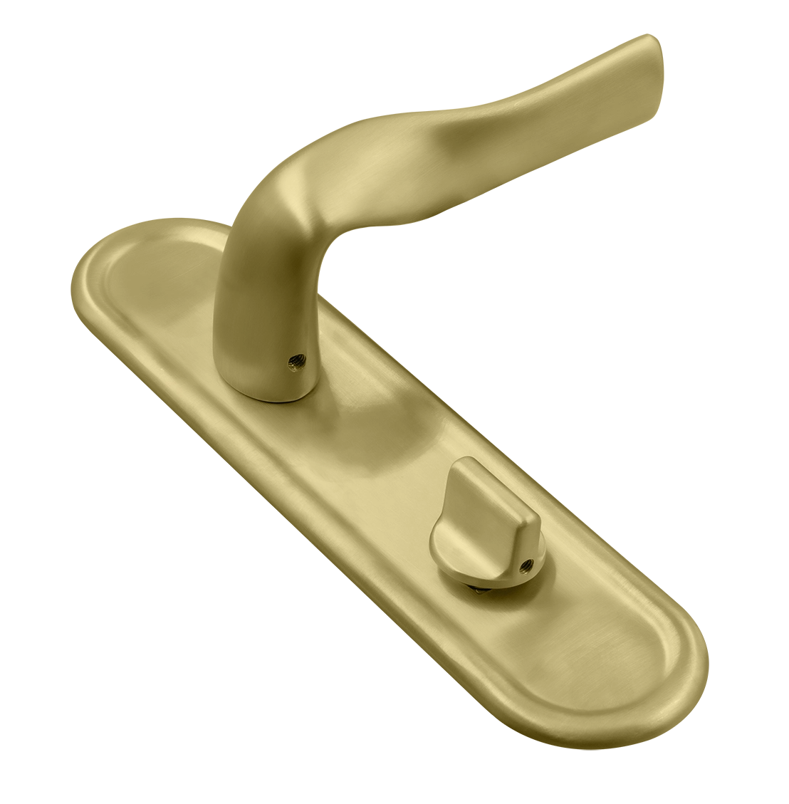 Ручка дверная LVB PLR AH на планке, цвет Осенний мёд/Autumn Honey фото купить Киров