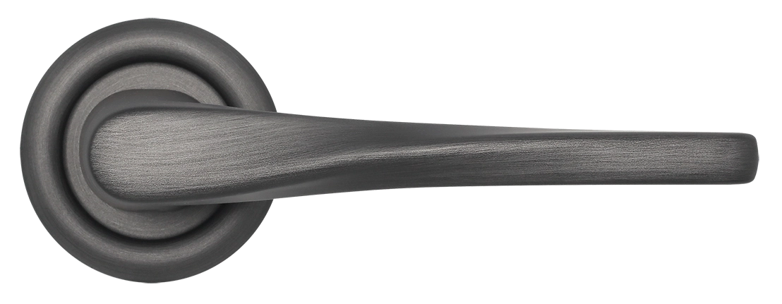 Ручка дверная THE OLYMPICS R7 SST на круглой розетке, цвет Летняя гроза/Summer Storm фото купить в Кирове