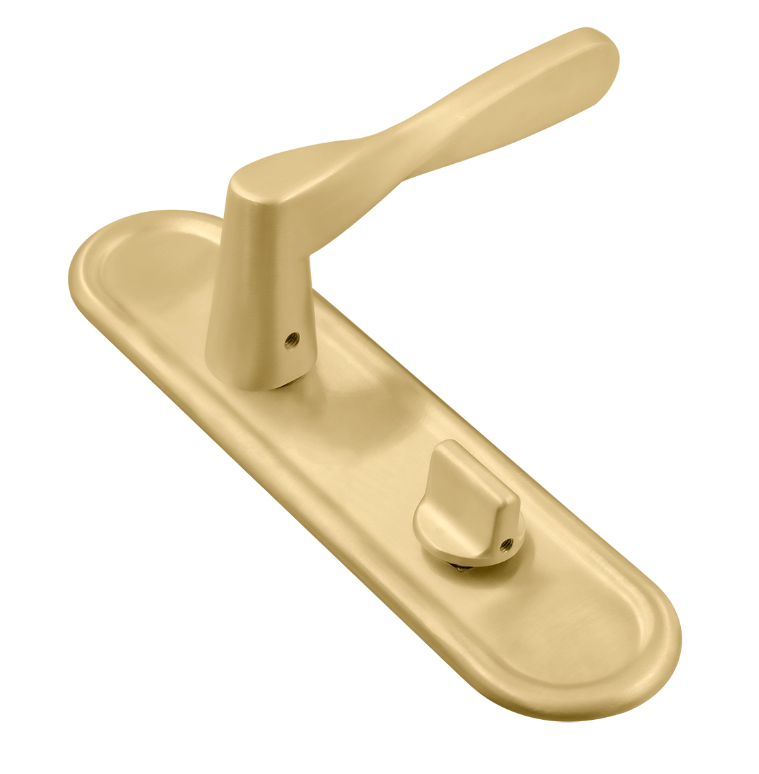 Ручка дверная THE OLYMPICS PLR AH на планке, цвет Осенний мёд/Autumn Honey фото купить Киров