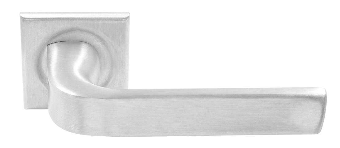 Ручка дверная THE BUS STATION S7 WF на квадратной розетке, цвет Зимняя стужа/Winter Frost фото купить Киров