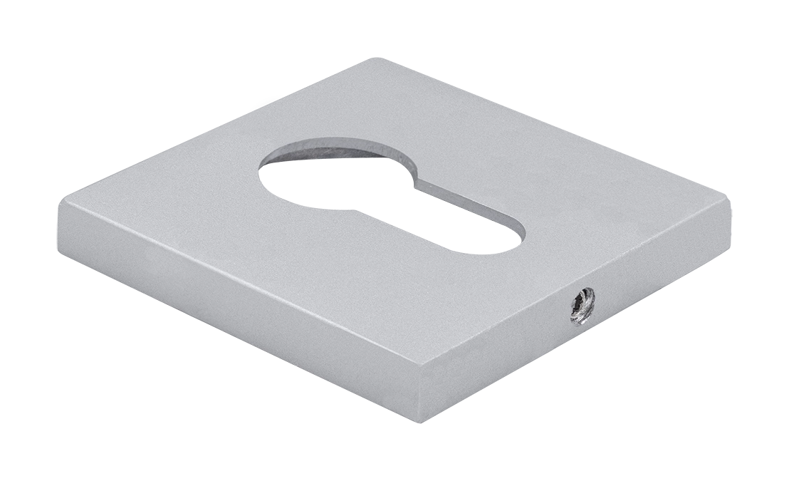 Накладка на замок MH-KH-S6 ASC под евроцилиндр, цвет анодированный матовый хром фото купить Киров