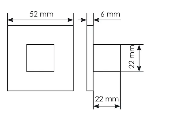 Комплект дверных ручек MH-54-S6 BL с заверткой MH-WC-S6 BL + замок M1895 BL, цвет черный фото дверная фурнитура Киров