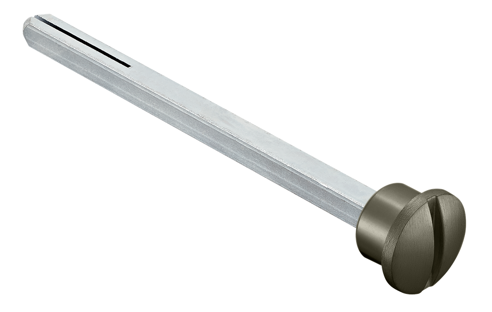 Четырехгранник LUX-SPINDLE-WC 110 ANT 110мм с кнопкой, цвет антрацит фото купить Киров