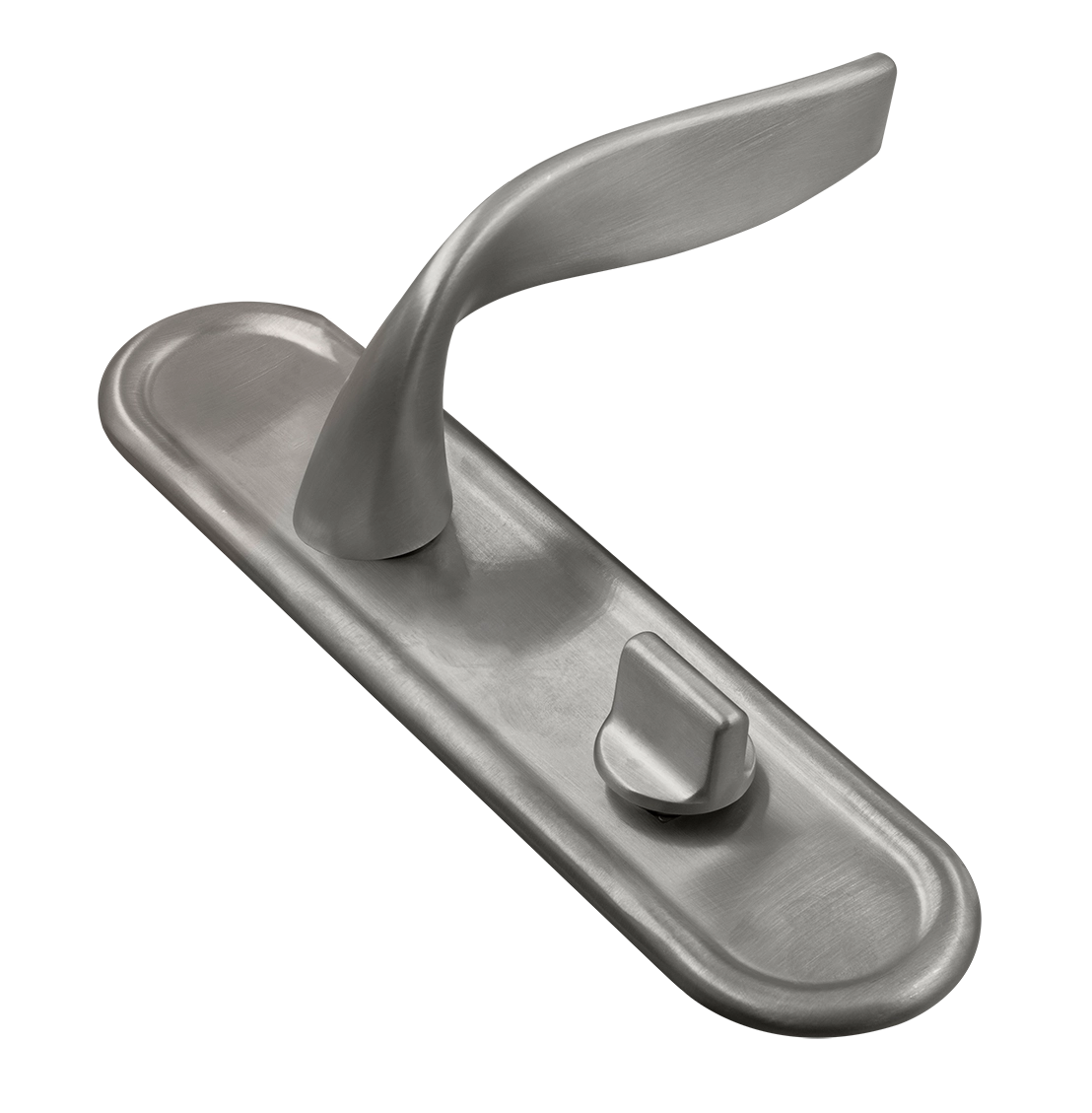 Ручка дверная SKYSCRAPER PLR WF на планке, цвет Зимняя стужа/Winter Frost фото купить Киров