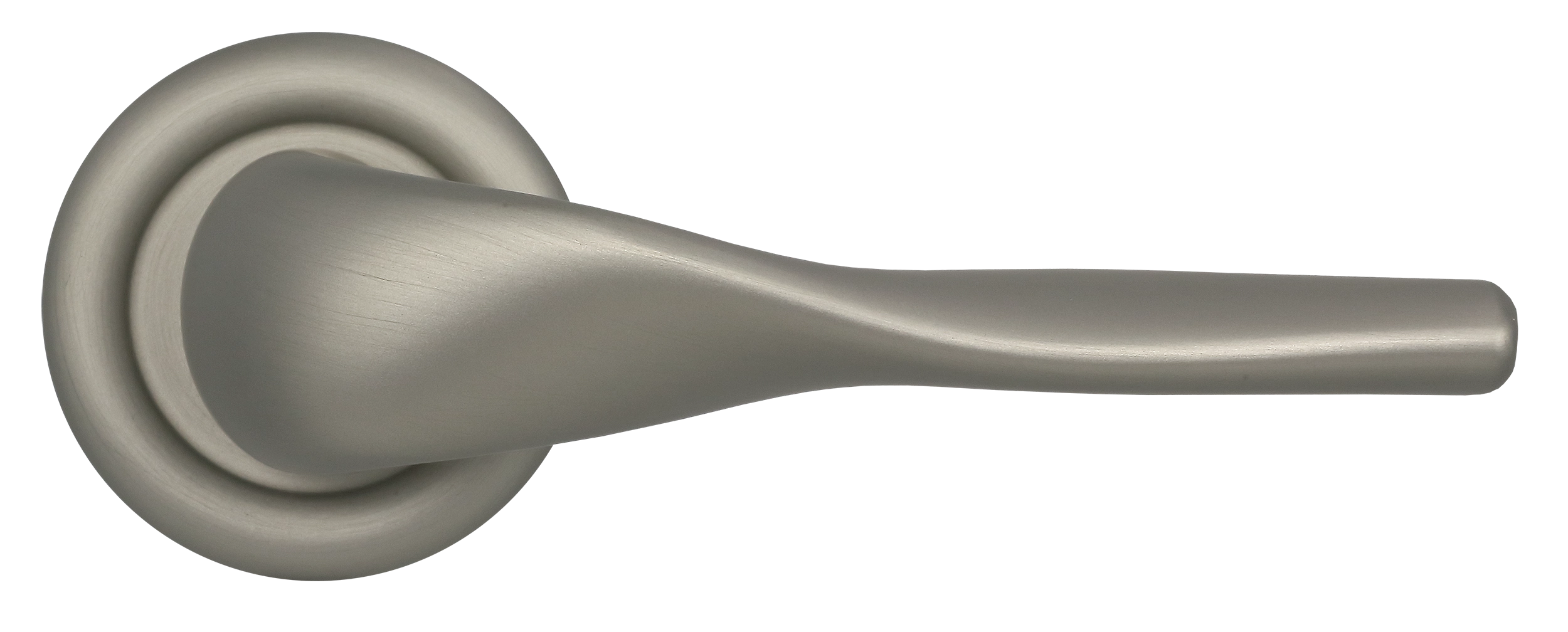 Ручка дверная LVB R7 SMI на круглой розетке, цвет Весенняя дымка/Spring Mist фото купить в Кирове