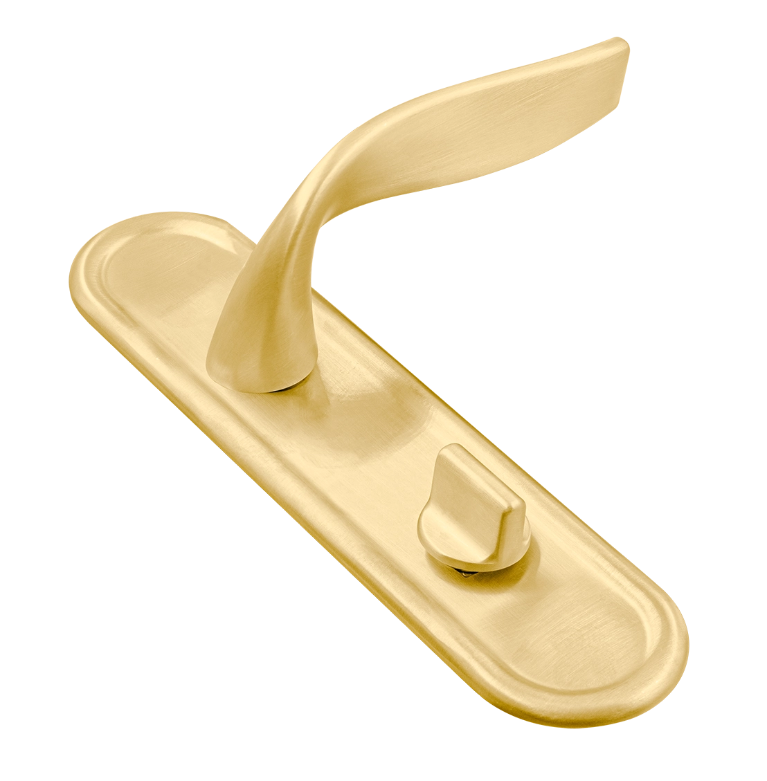 Ручка дверная SKYSCRAPER PLR AH на планке, цвет Осенний мёд/Autumn Honey фото купить Киров