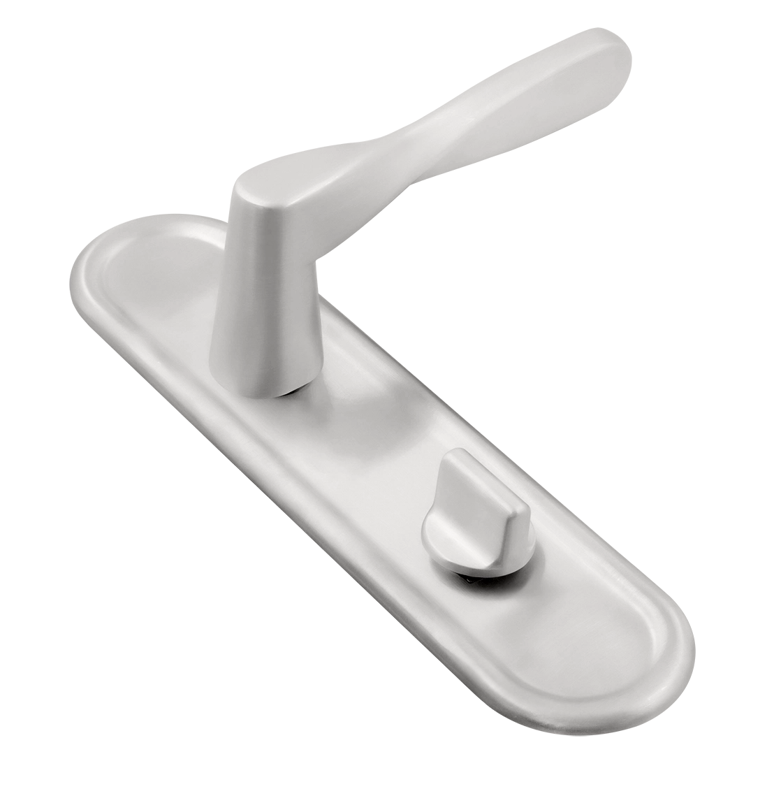 Ручка дверная THE OLYMPICS PLR SSW на планке, цвет Стокгольмский снегопад/Stockholm Snowfall фото купить Киров