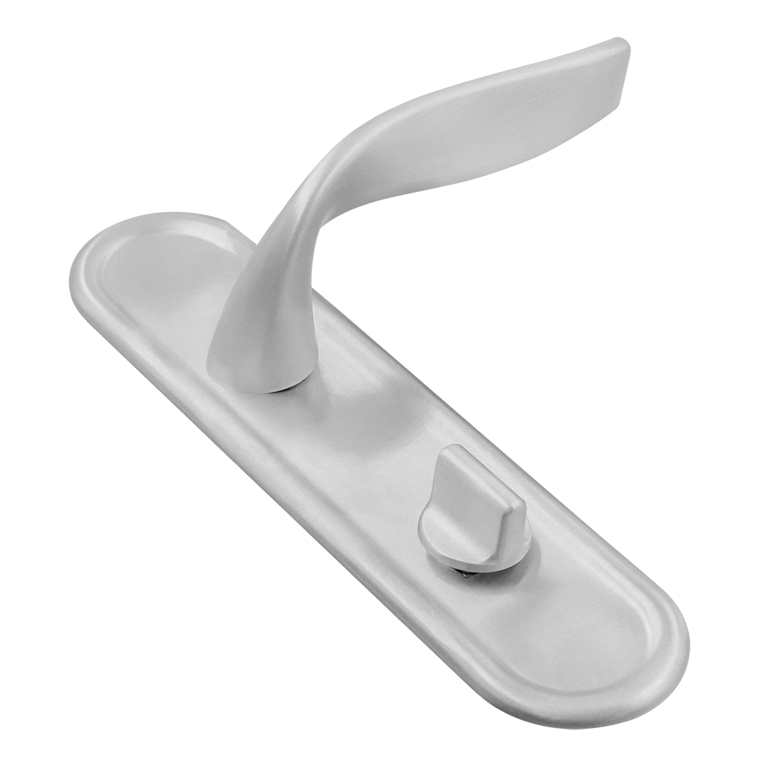 Ручка дверная SKYSCRAPER PLR SSW на планке, цвет Стокгольмский снегопад/Stockholm Snowfall фото купить Киров