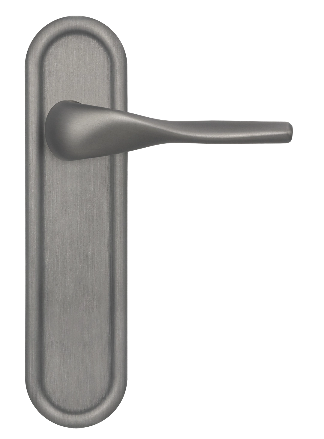 Ручка дверная LVB PLR WF на планке, цвет Зимняя стужа/Winter Frost фото купить в Кирове