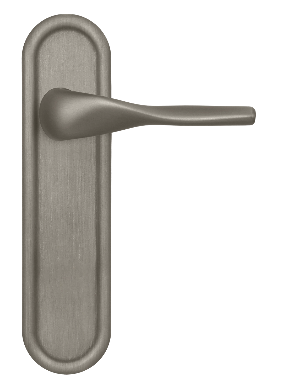 Ручка дверная LVB PLR SMI на планке, цвет Весенняя дымка/Spring Mist фото купить в Кирове