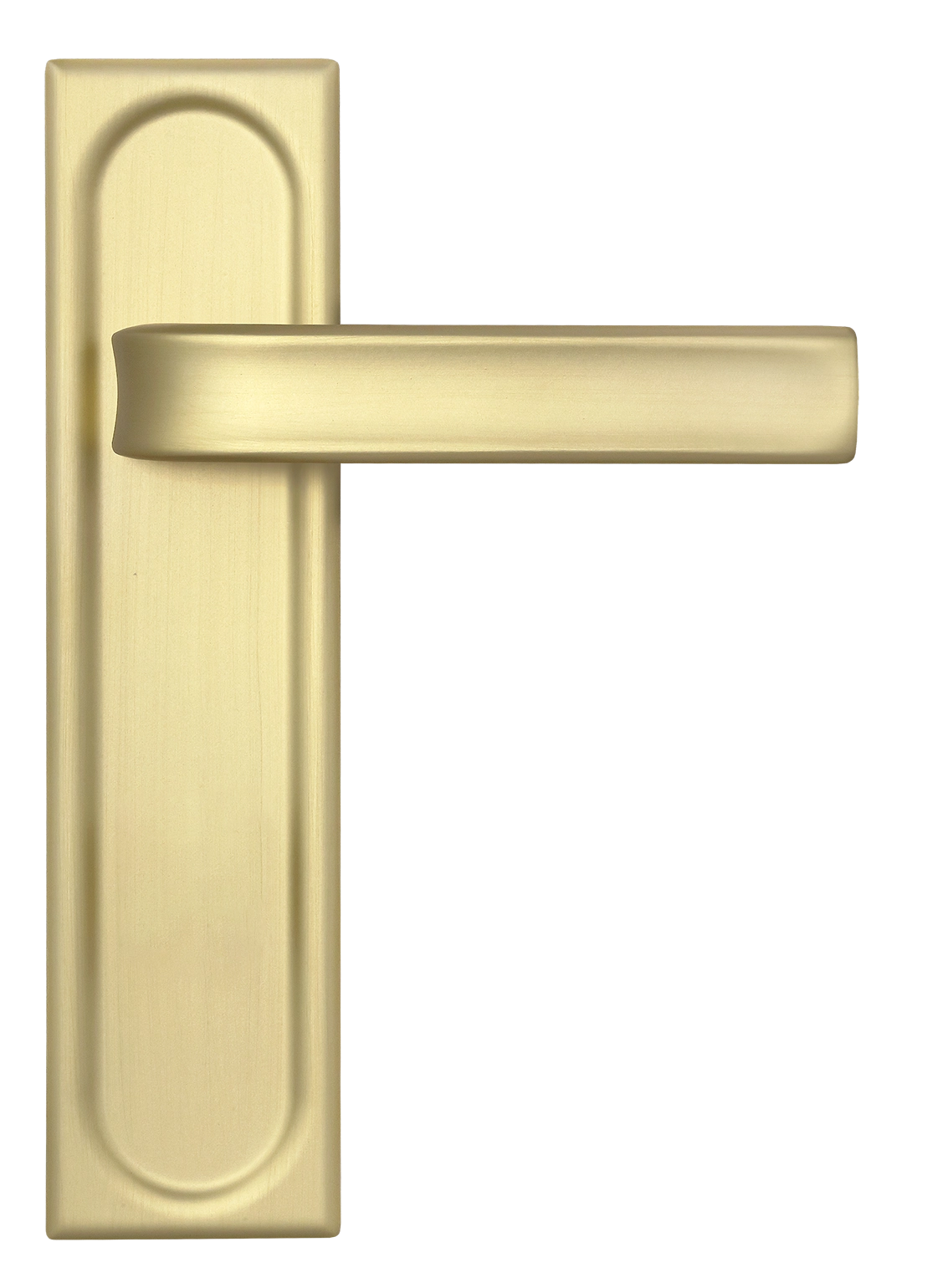 Ручка дверная THE BUS STATION PLS AH на планке, цвет Осенний мёд/Autumn Honey фото купить в Кирове