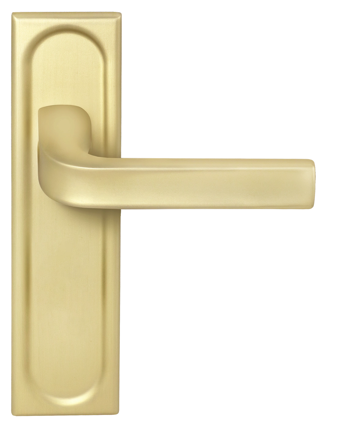 Ручка дверная THE BUS STATION PLS AH на планке, цвет Осенний мёд/Autumn Honey фото фурнитура Киров