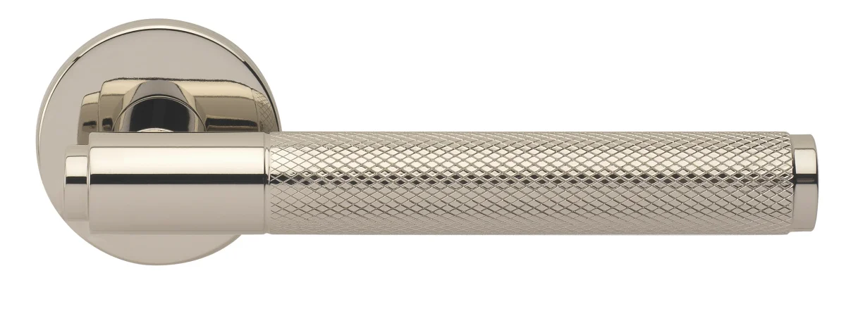 BRIDGE R6 NIS, ручка дверная с усиленной розеткой, цвет -  матовый никель фото купить Киров