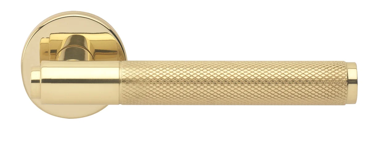 BRIDGE R6 OTL, ручка дверная с усиленной розеткой, цвет -  золото фото купить Киров