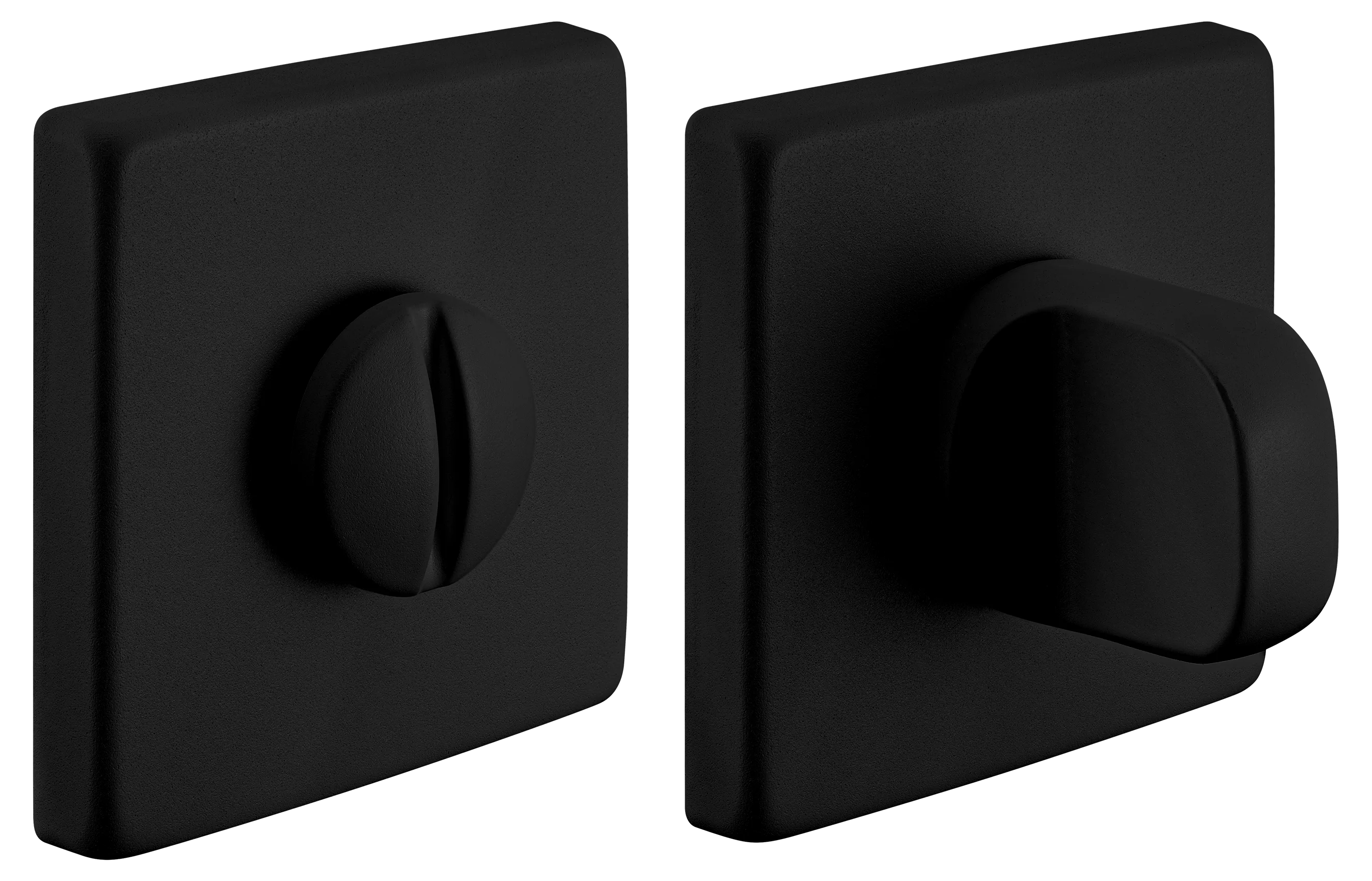 LUX-WC-S5 NERO, завертка дверная, цвет - черный фото купить Киров