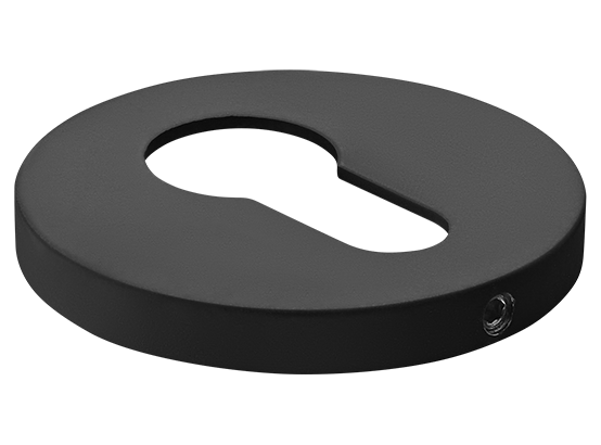 Накладка на ключевой цилиндр, на круглой розетке 6 мм, MH-KH-R6 BL, цвет - чёрный фото купить Киров
